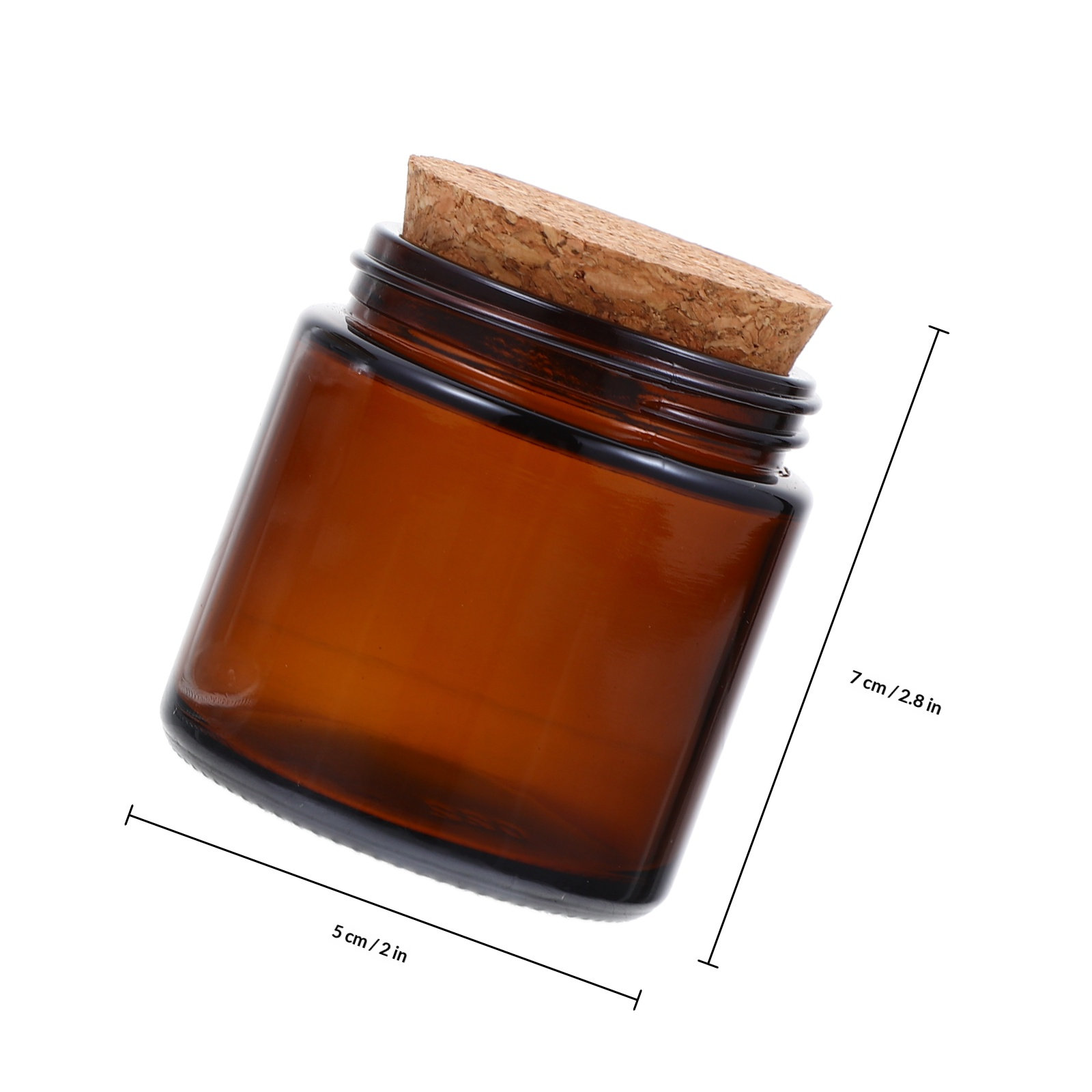 4Pcs Thick Glass Jar with Natu - Candle Making Jars With Lids review and price