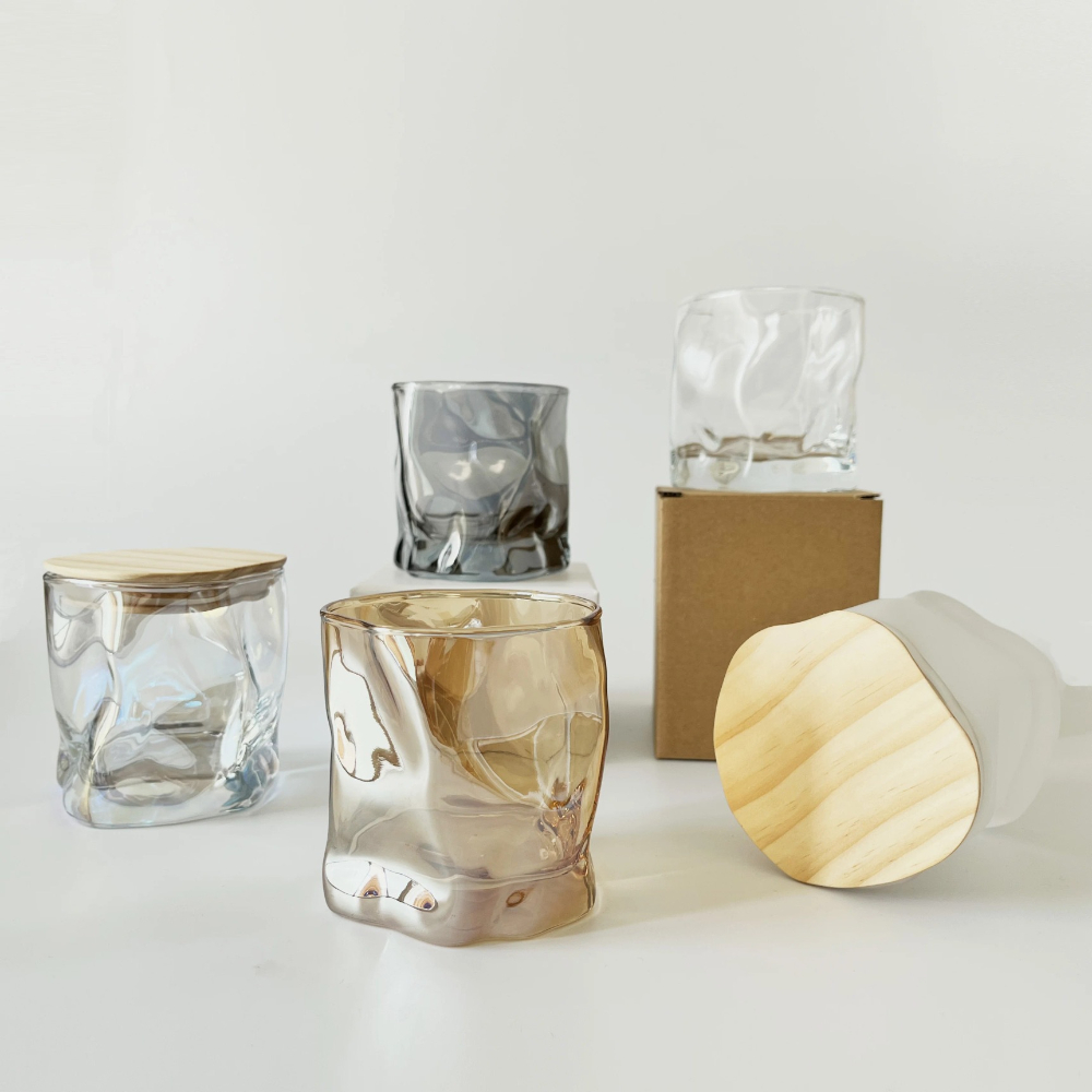 Twist Tea Cup Candle Jar Glass - Candle Making Jars With Lids review and price