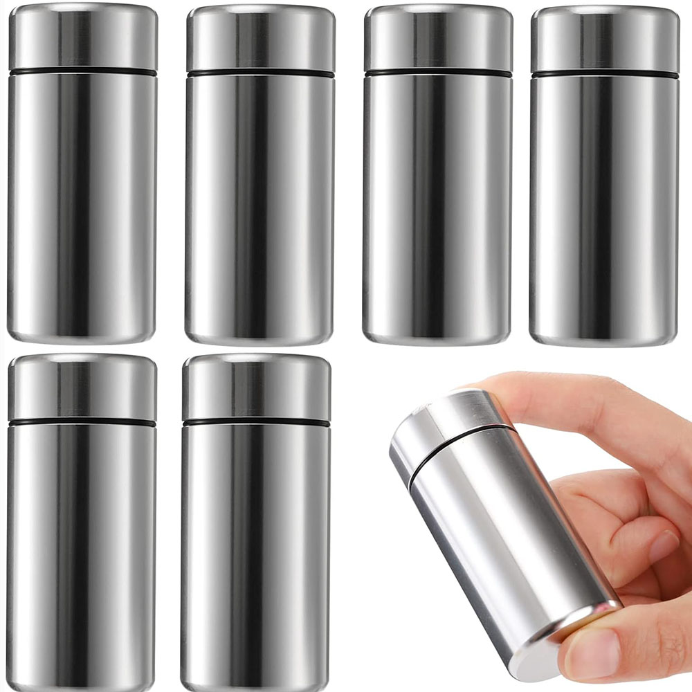 6pc Small Storage Jars with Li - Tin Container Lid review and price