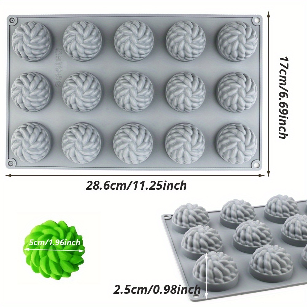 1Pc Cake Mold Santa Ana Floral - Candle Making Jug review and price