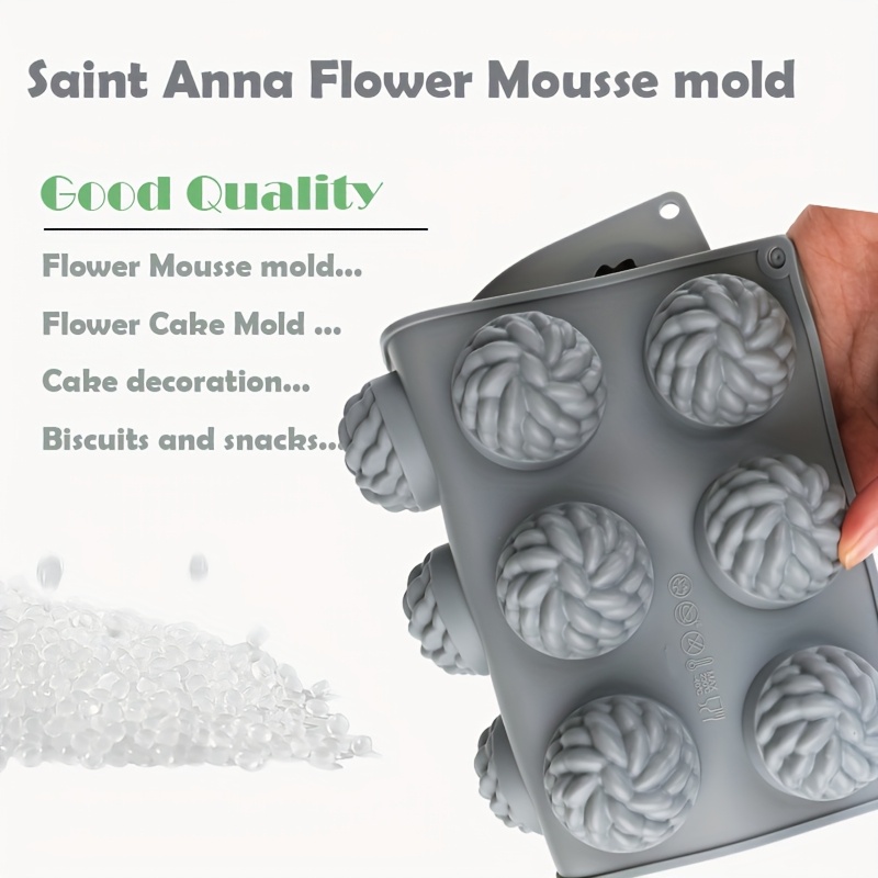 1Pc Cake Mold Santa Ana Floral - Candle Making Jug review and price