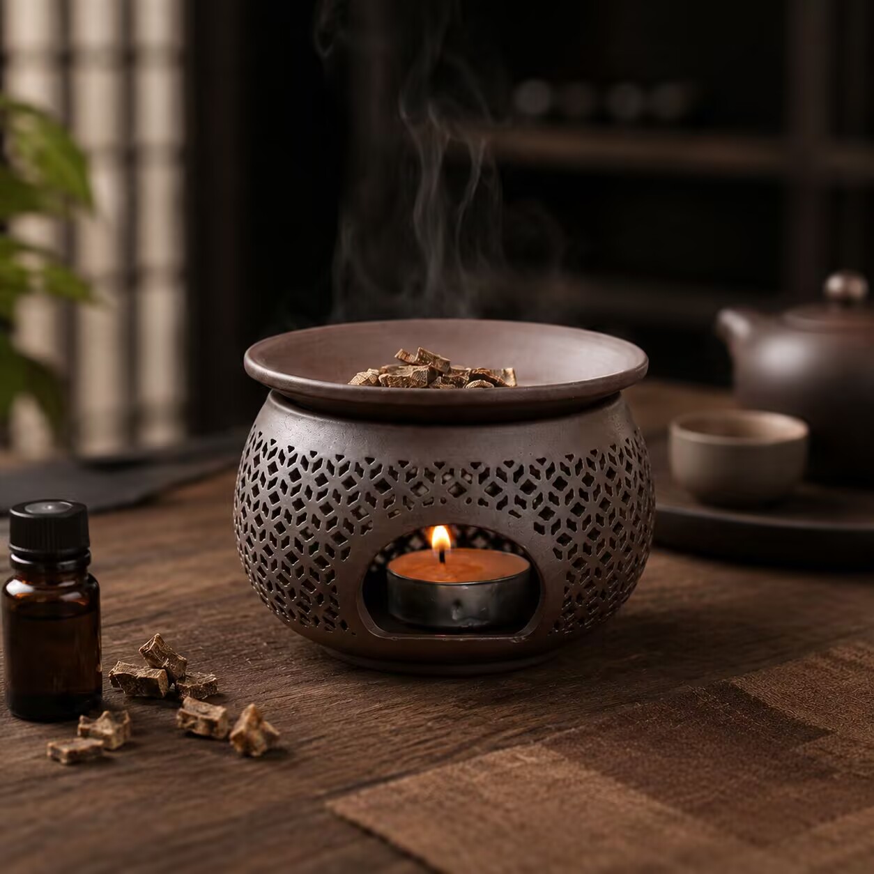 Ceramic Carved Incense Burner  - Candle Making Jug review and price
